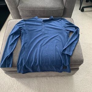 Adidas men’s long sleeve Henley.